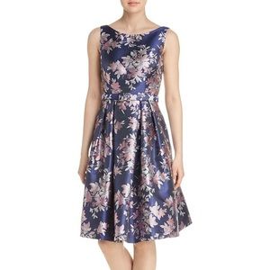 Eliza J Jacquard Dress